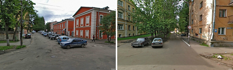 Комиссаровский переулок в г. Пскове
