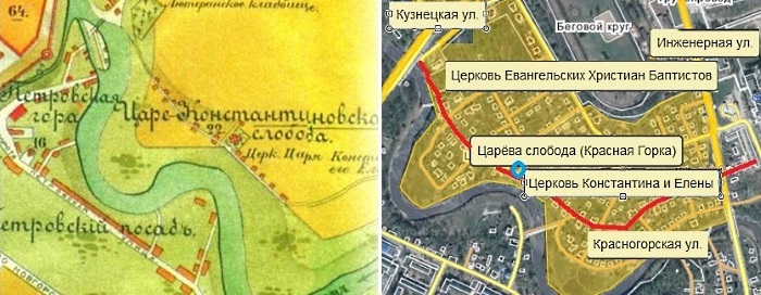 Красногорская улица в г. Пскове