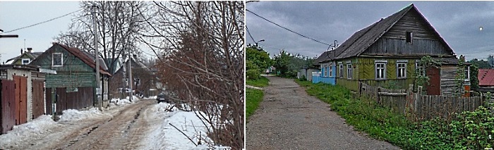 Красногорская улица в г. Пскове