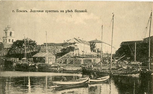 Петровские бастионы в Кроме. Псков