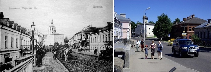 улица Леона Поземского в г. Пскове