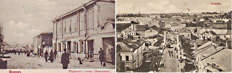 улица Леона Поземского в г. Пскове
